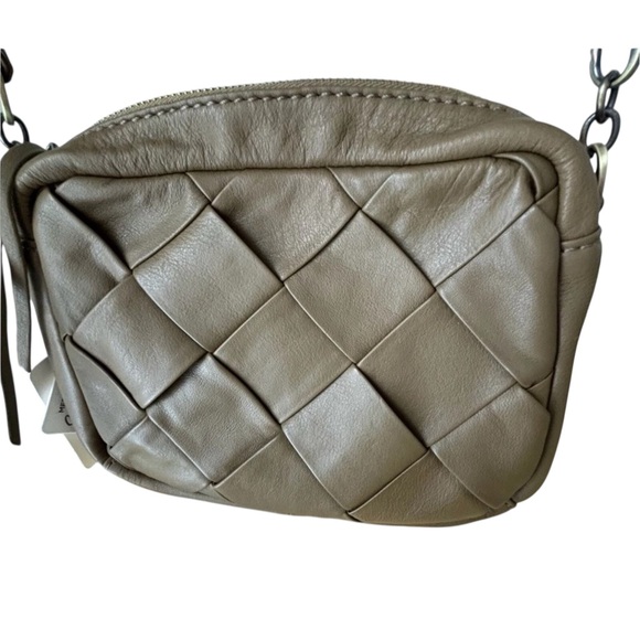 HOBO Renny Wide Weave Leather Crossbody - Picture 3 of 11